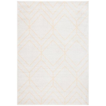Safavieh 5 x 8 ft. Adirondack Power Loomed Rectangle Area Rug, Ivory & Gold ADR241C-5